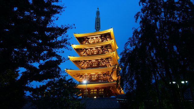 浅草寺5重の塔