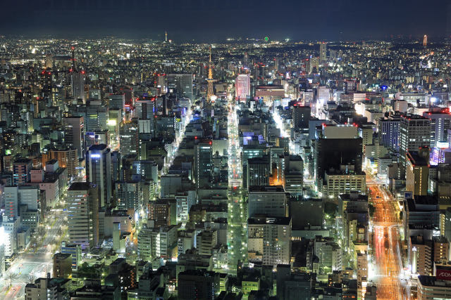 名古屋の夜景