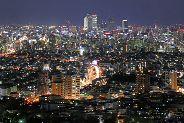 名古屋の夜景