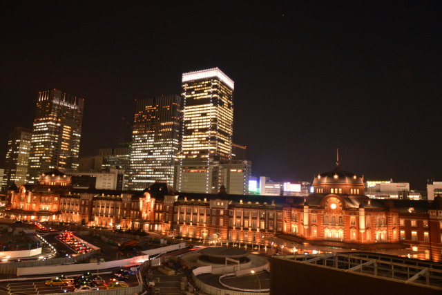 東京駅夜景 2