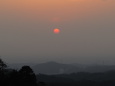 根引峠からの夕日