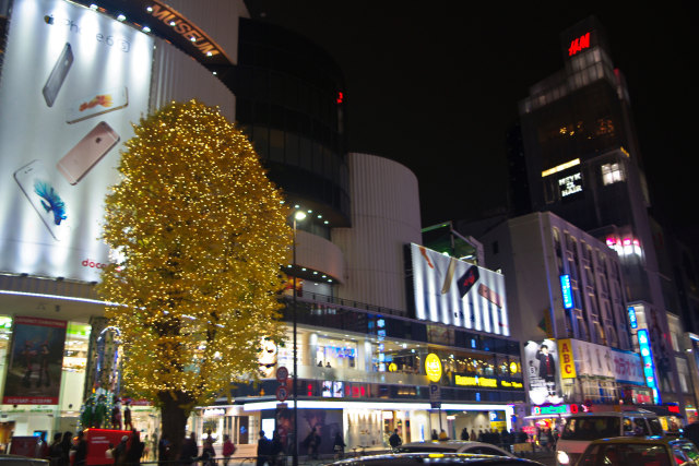 原宿夜景