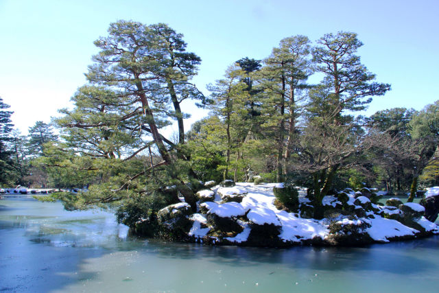 兼六園・蓬莱島