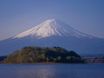 早春の富士山