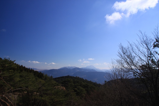 万年山からの由布岳絶景