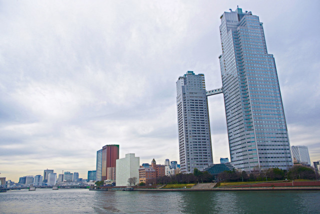 隅田川と聖路加タワー