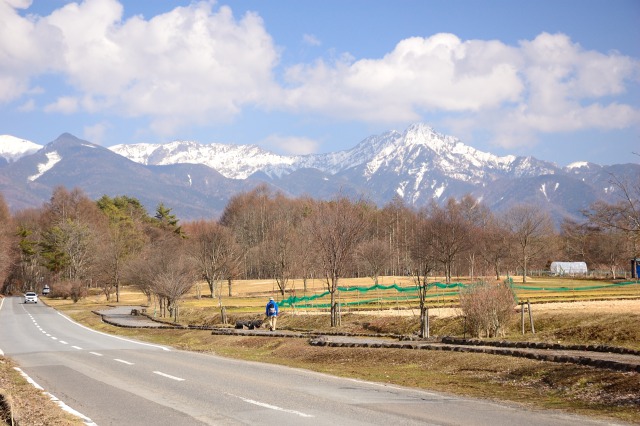 お彼岸のお散歩/八ヶ岳