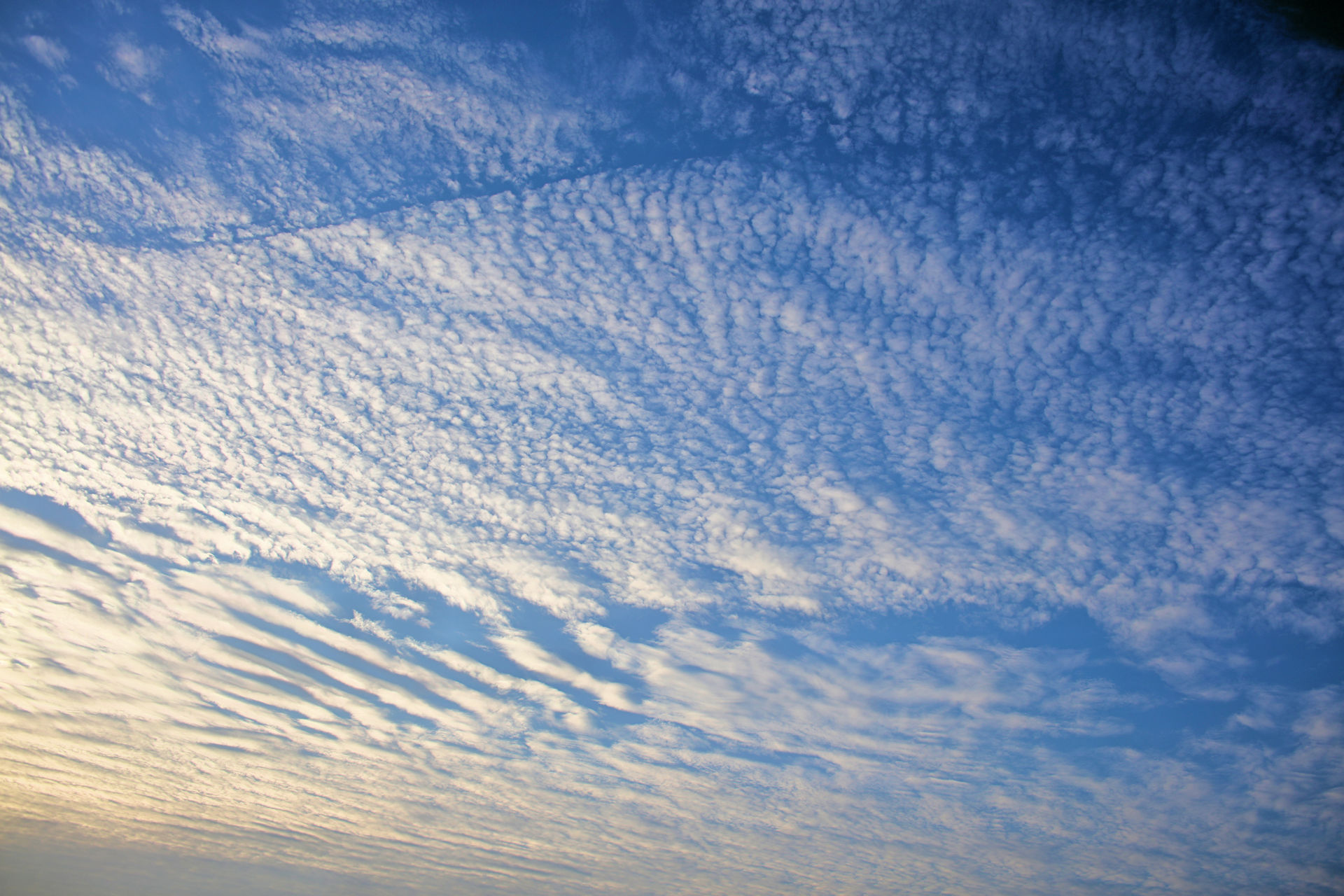 朝焼け 夕焼け 明け方の鱗雲 壁紙19x1280 壁紙館