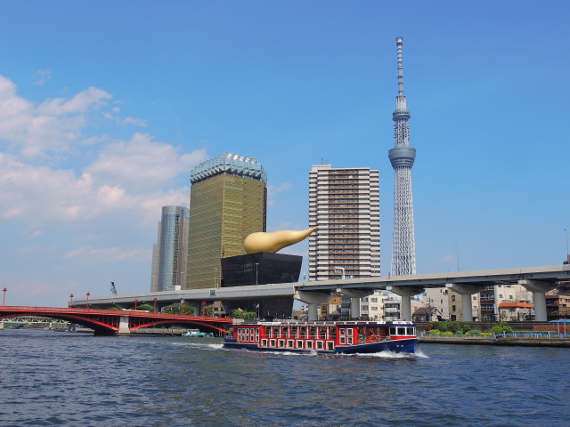 隅田川とスカイツリー