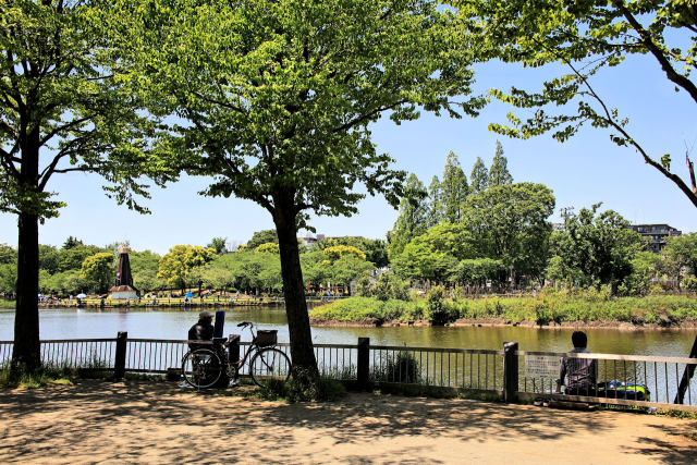 浮間公園の釣り日和