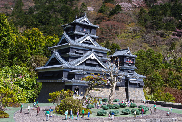 東武ワールドスクウェアの熊本城