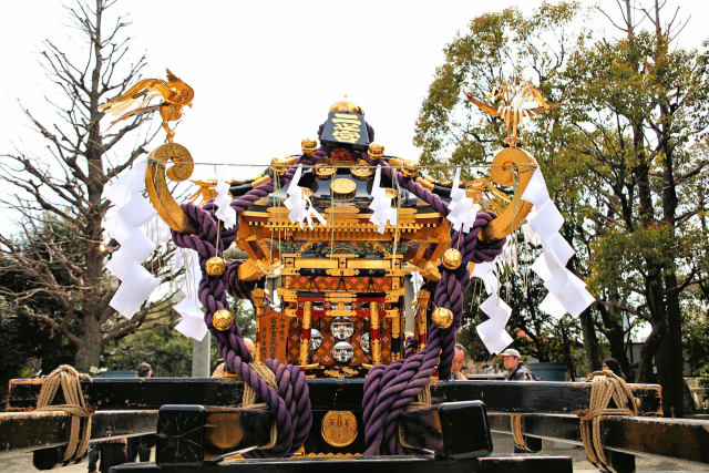 浅草三社祭 宮だし 神輿 二の宮