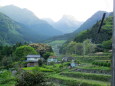 山間部の風景