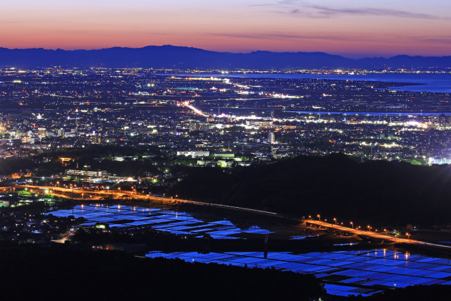 祝伊勢志摩サミット伊勢の夜景