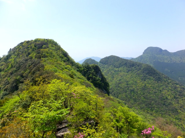 辿ってきた山々