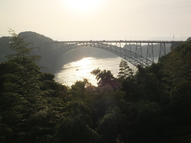 夜明けの西海橋