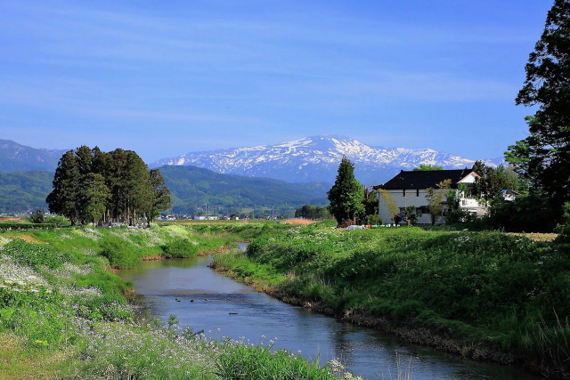 月山遠望