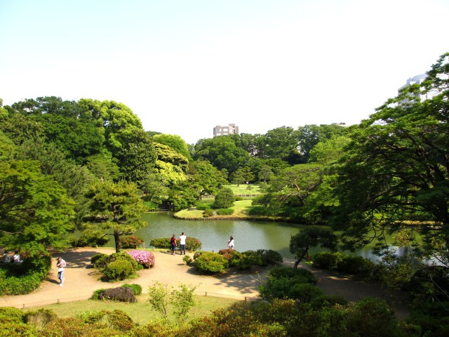 六義園 藤代峠から