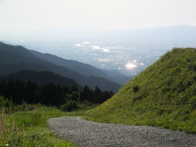 蛇行する筑後川