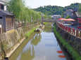 佐原・小野川沿いの風景