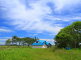 初夏の石狩原風景