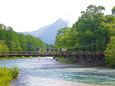 河童橋と焼岳