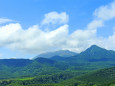 鬼女台から望む大山南壁-夏