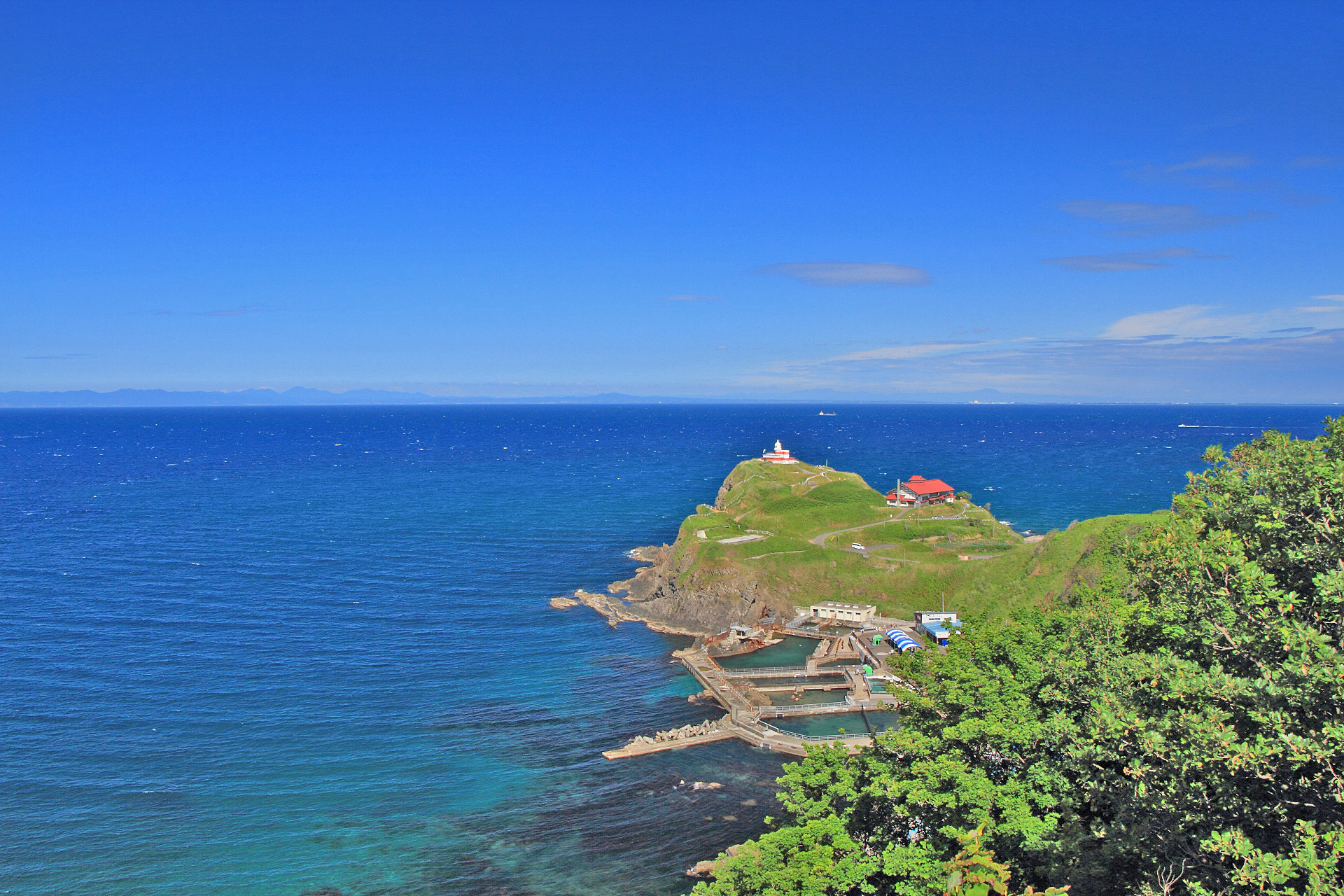 日本の風景 小樽 高島岬夏景色 壁紙19x1280 壁紙館