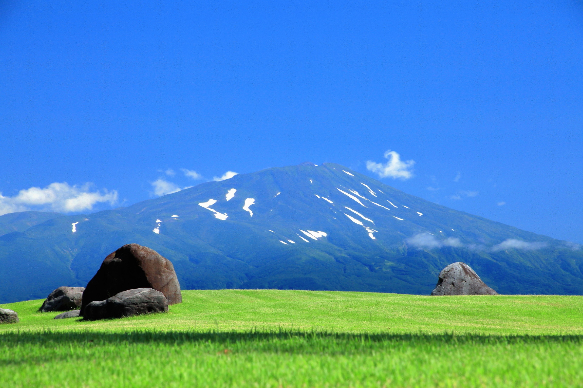 日本の風景 昨日の鳥海山 壁紙19x1280 壁紙館