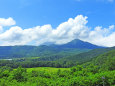 鬼女台から望む大山南壁-夏3