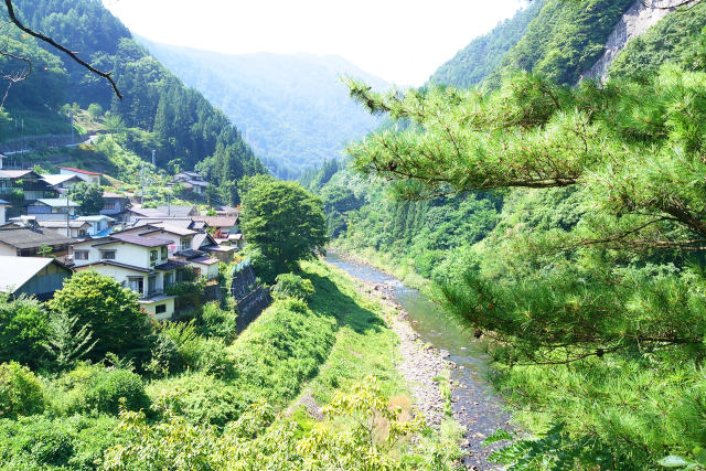 夏色の梓川