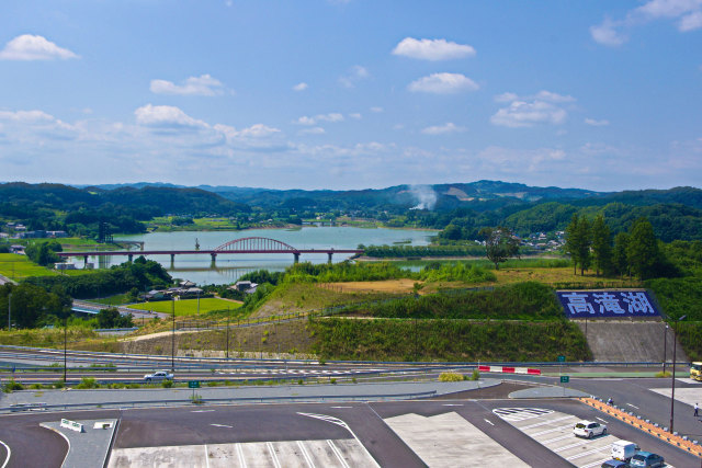 圏央道と高滝湖