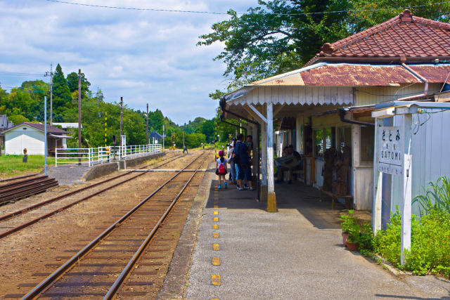 里山の駅・小湊鉄道 里見駅