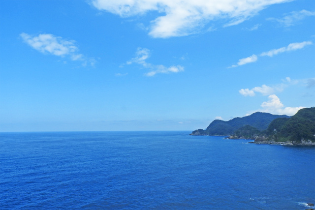 晩夏の山陰海岸