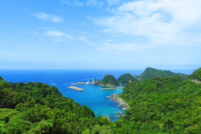 晩夏の山陰海岸10