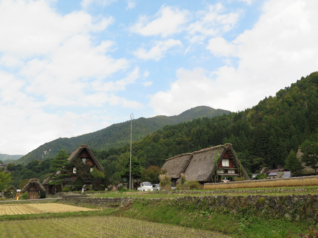 白川郷の秋