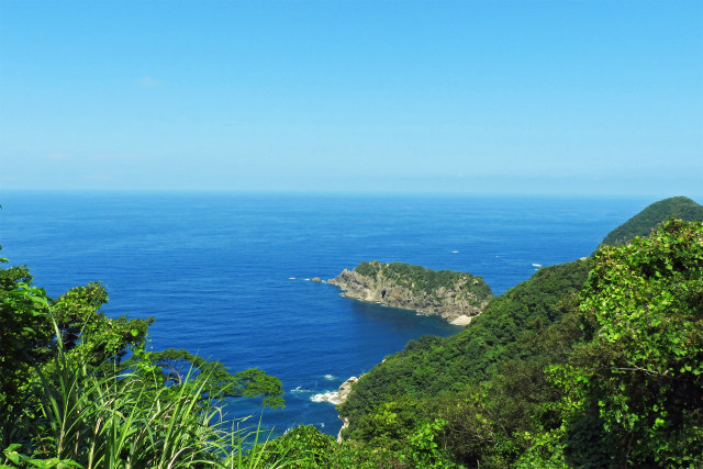 晩夏の山陰海岸23-鋸岬