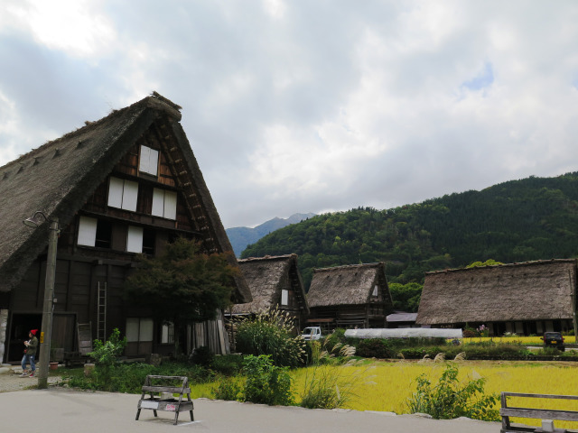 白川郷の秋