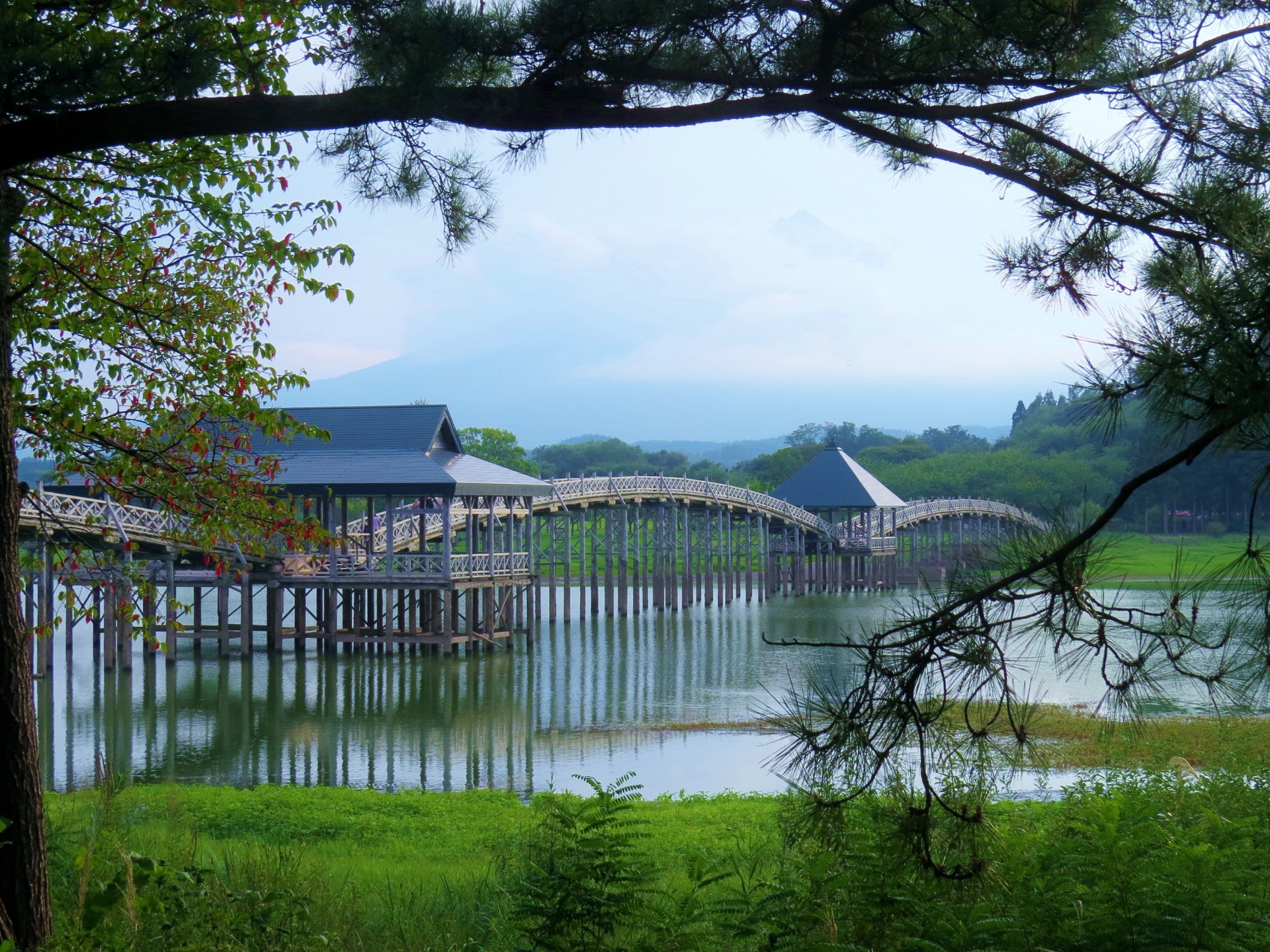 日本の風景 鶴の舞橋 壁紙19x1440 壁紙館