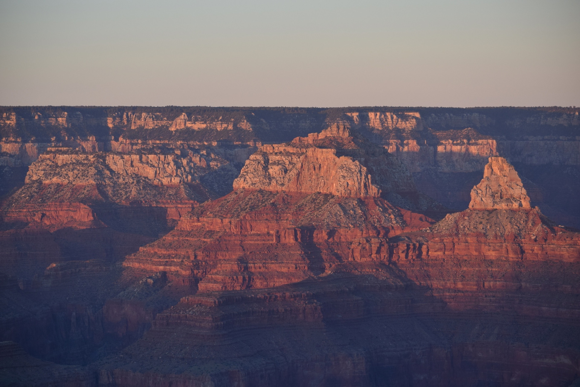 外国の風景 夕日に染まるグランドキャニオン 壁紙19x1280 壁紙館