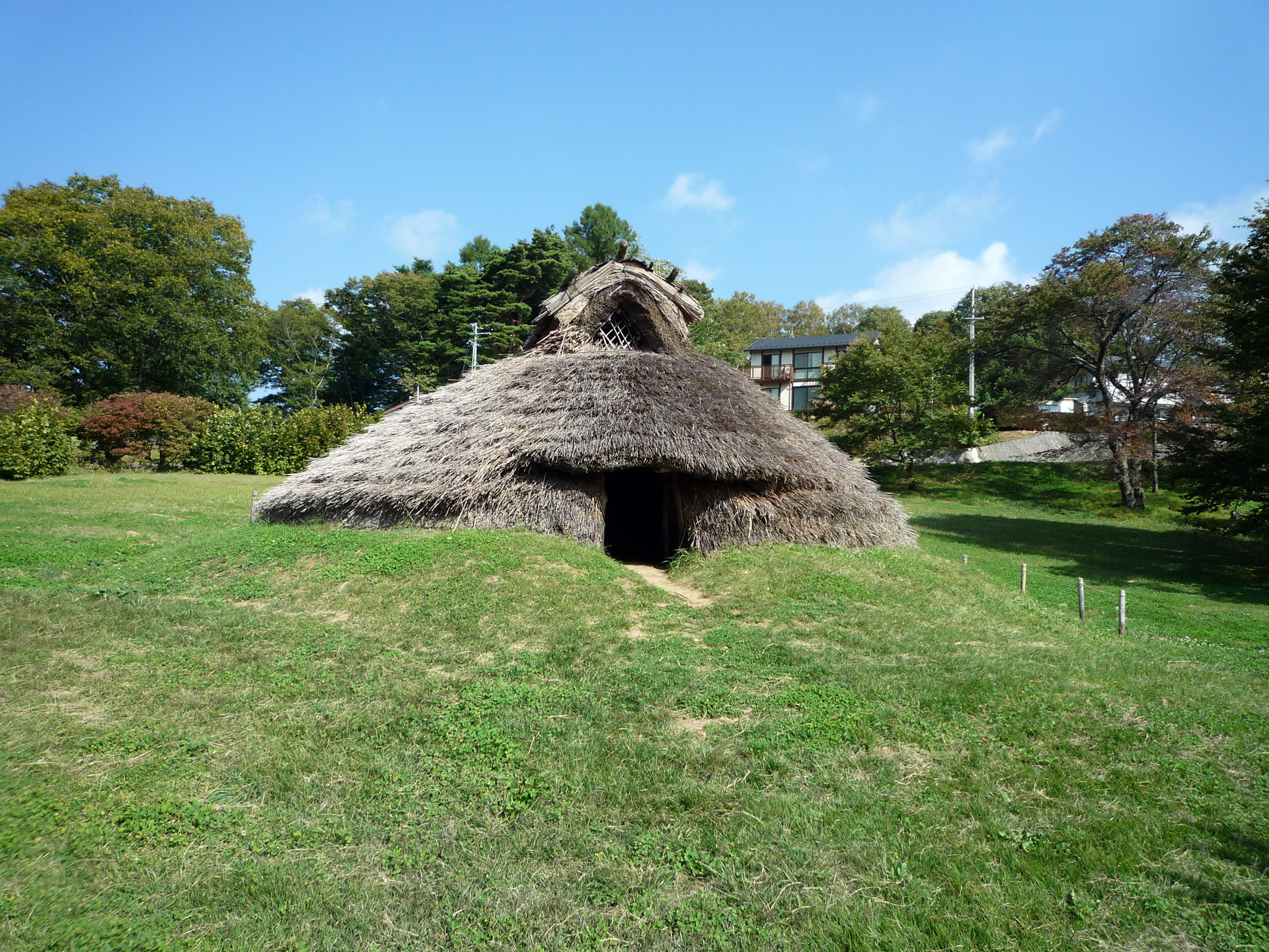 日本の風景 縄文の家 壁紙19x1440 壁紙館