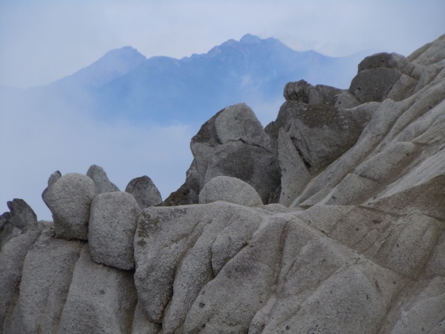 日向山から八ヶ岳を望む