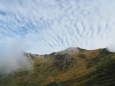 うろこ雲と抜戸岳