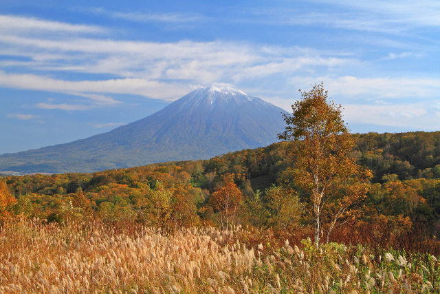 冠雪の羊蹄山 2