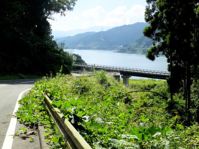 見えてきたしゃくなげ湖