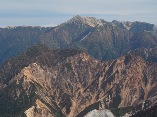 大天井岳望遠