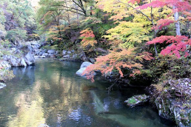 本日の昇仙峡紅葉2