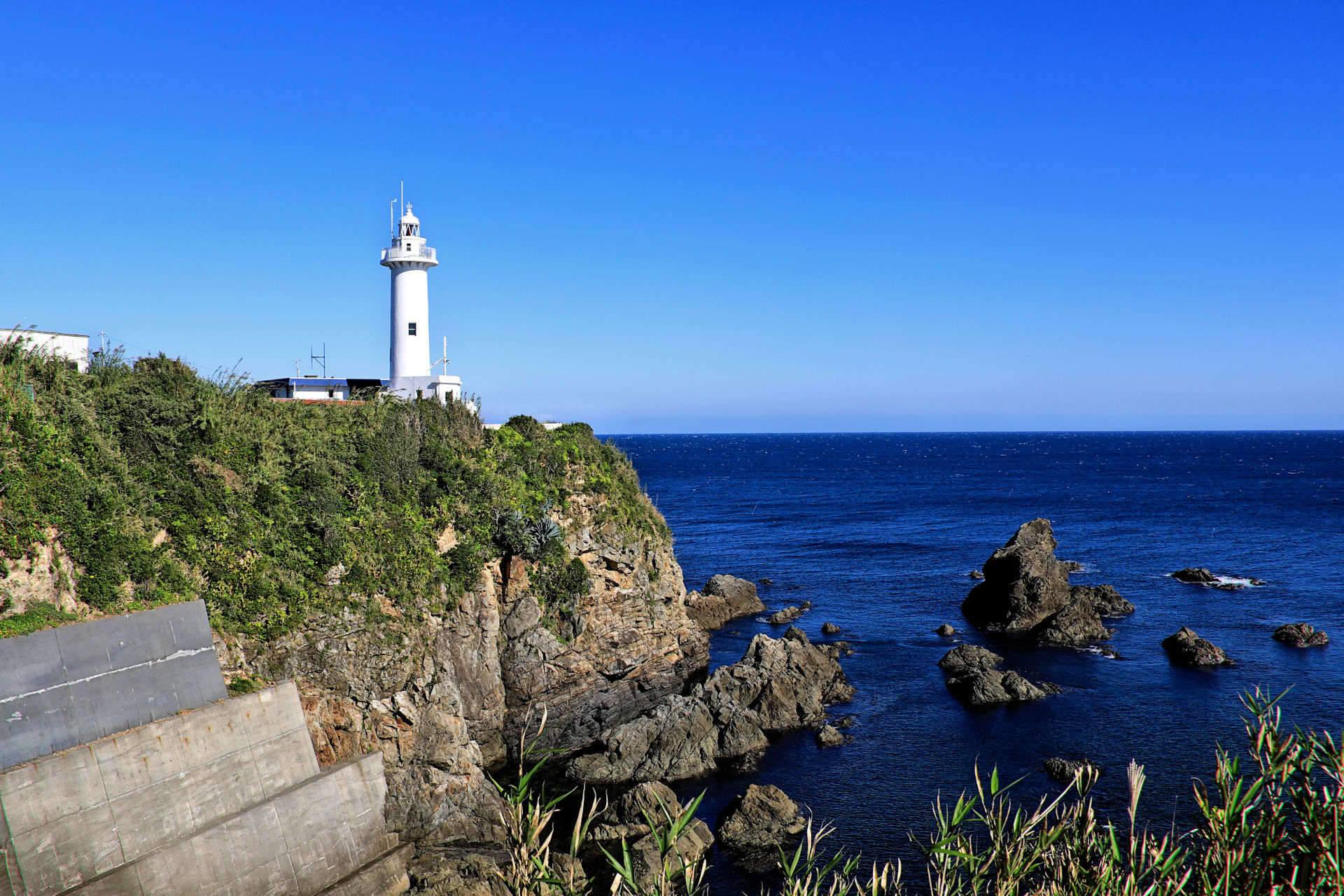 日本の風景 大王崎灯台 壁紙19x1280 壁紙館