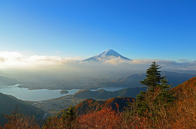 新道峠からの眺望