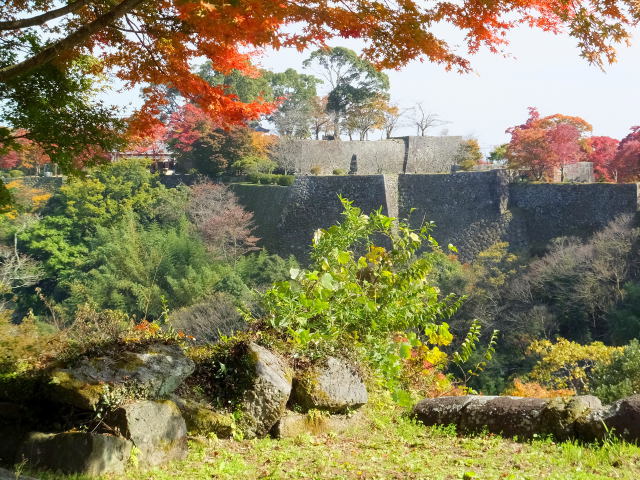 城址秋の情景